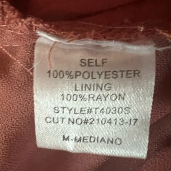 Blush BJ | Medium | Tie-Back/ Open Back | Crop Top | Bell Sleeves - Picture 9 of 10